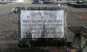 Mary Catherine Andersen, Iver Andersen