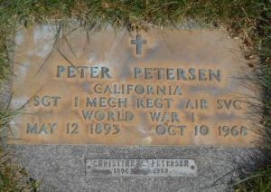 Peter and Christine C Petersen

