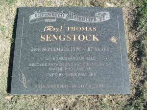 Sengstock, Roy Thomas