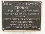 Jack Raymond Burton  Thorne
