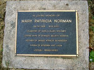 Norman, Mary Patricia (nee Maloney)