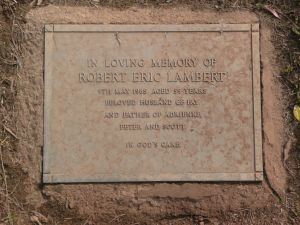 Robert Eric  Lambert