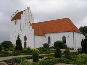 Særslev Kirke, Særslev Sogn, Skippinge Herred,Holbæk Amt