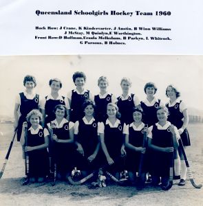 Qld Schoolgirls Hockey Team 1960