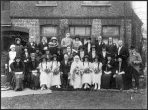 Wedding of Norah Simpson and William Cuthbertson, Jan-Mar 1924