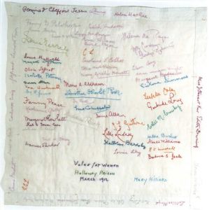 The Suffragette Handkerchief, 1912