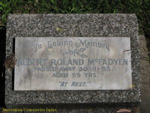 Albert Roland McFadyen