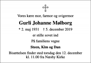 Gurli Johanne Mølborg (I17923)