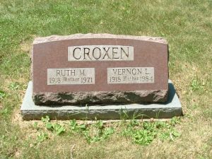 Vernon L. Croxen, Ruth M Croxen