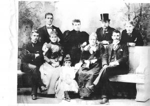 Walter Albert Troedel, first on the left in the back row.