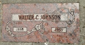 Walter Carsten Johnson, death, 4 Sep 1953
Father of Karlan K Johnson